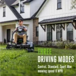 EGO POWER+ 42" Z6 Zero Turn Mower with e-STEER™ Technology (Two 10.0Ah and Four 6.0Ah Batteries) - Image 3